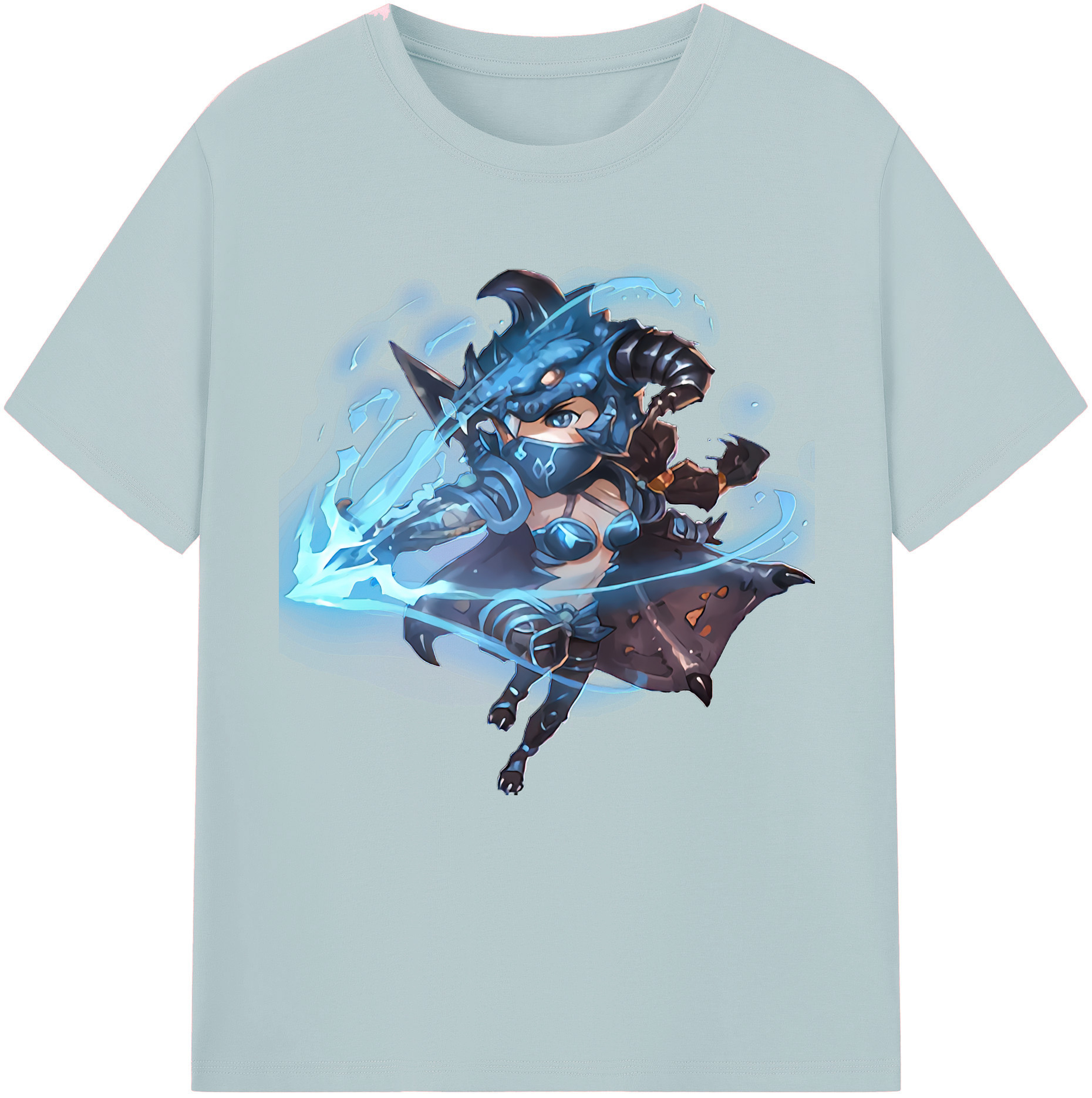 リーグ・オブ・レジェンド League of Legends LOL 綿100％半袖Tシャツ（フロントプリント）